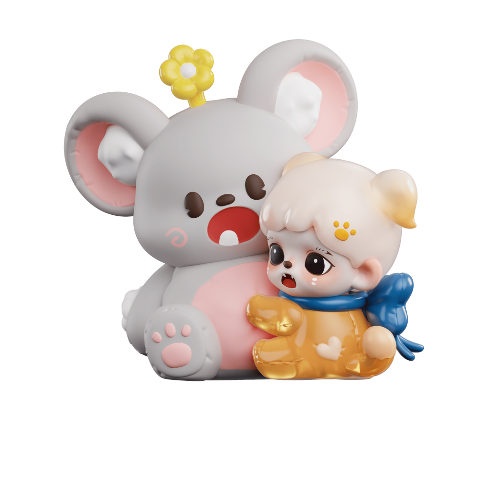 Zoraa Meow Cat Face mini series figures