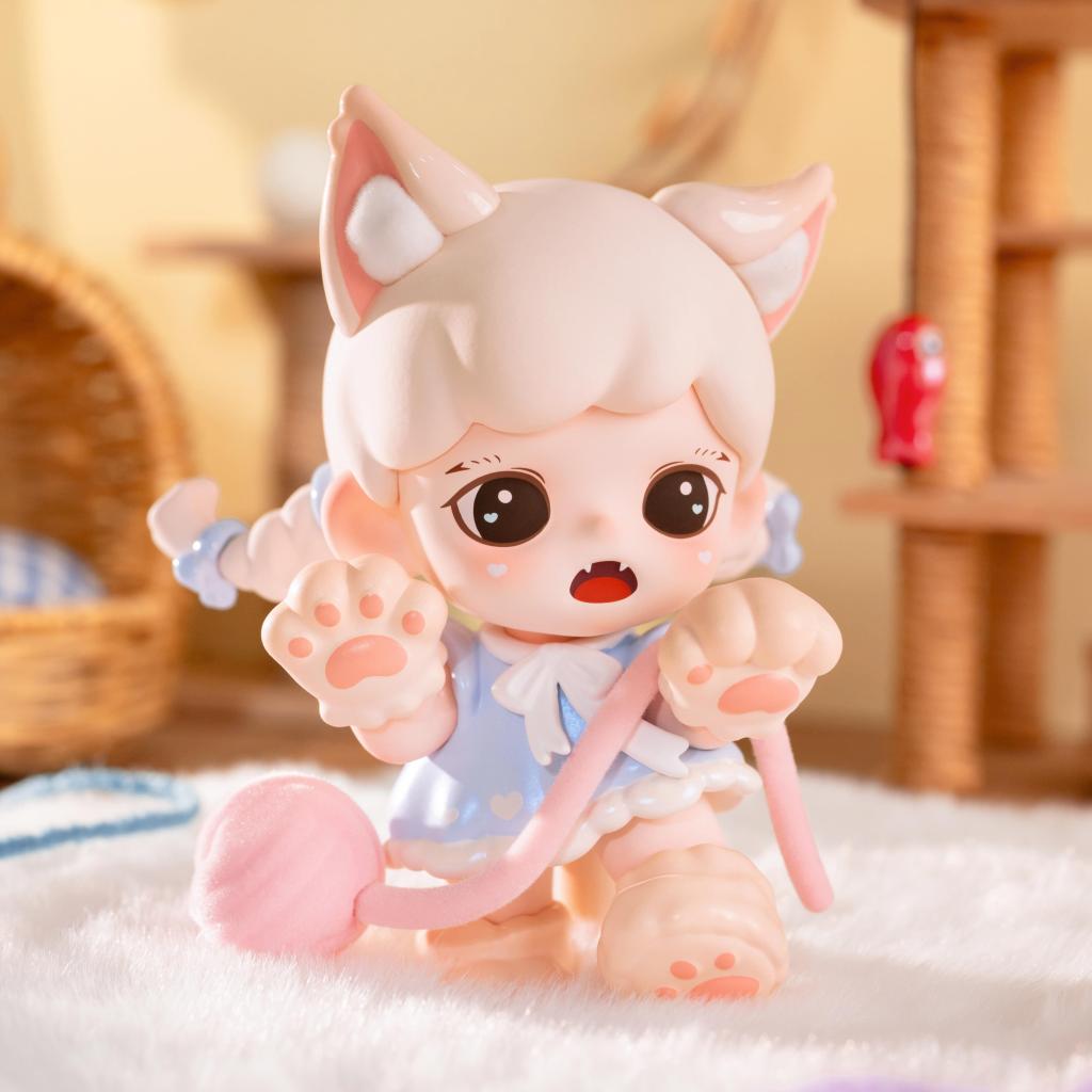 Zoraa Meow Cat Face mini series figures
