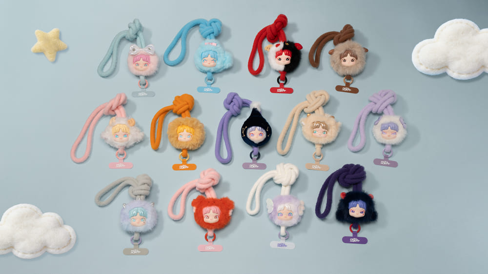 DORA Constellation Monogatari Series Plush Phone Strap Blind Box