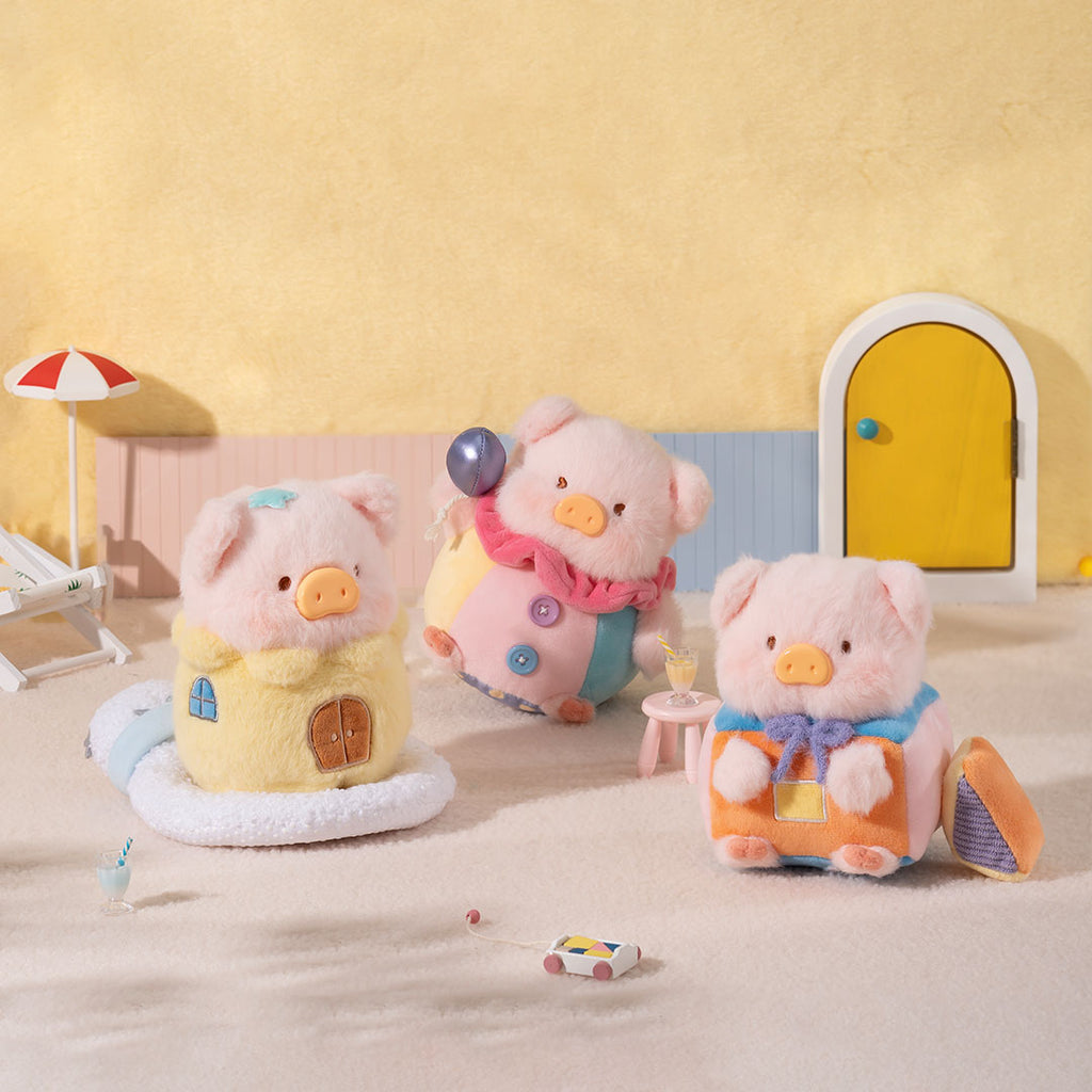 TNTSPACE × LuLu the Piggy Come Play series Plush Pendant