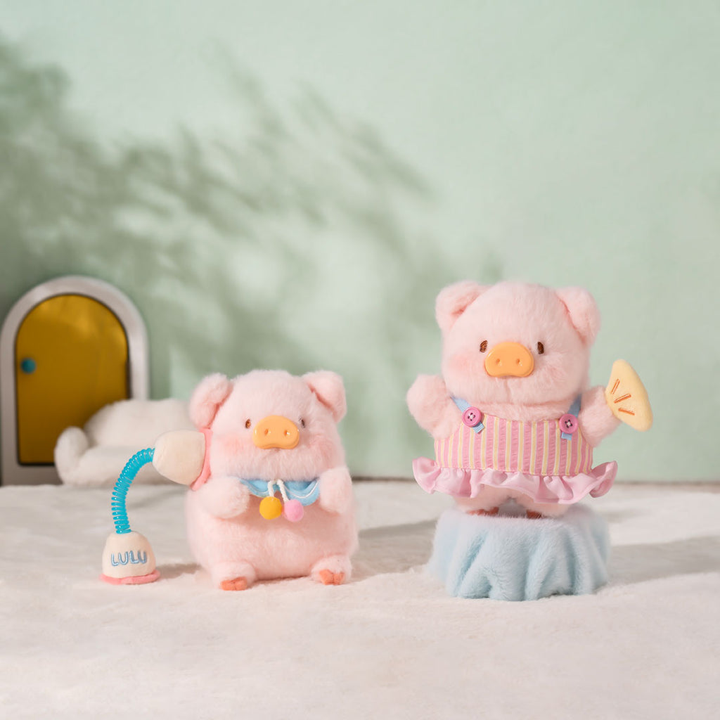 TNTSPACE × LuLu the Piggy Come Play series Plush Pendant