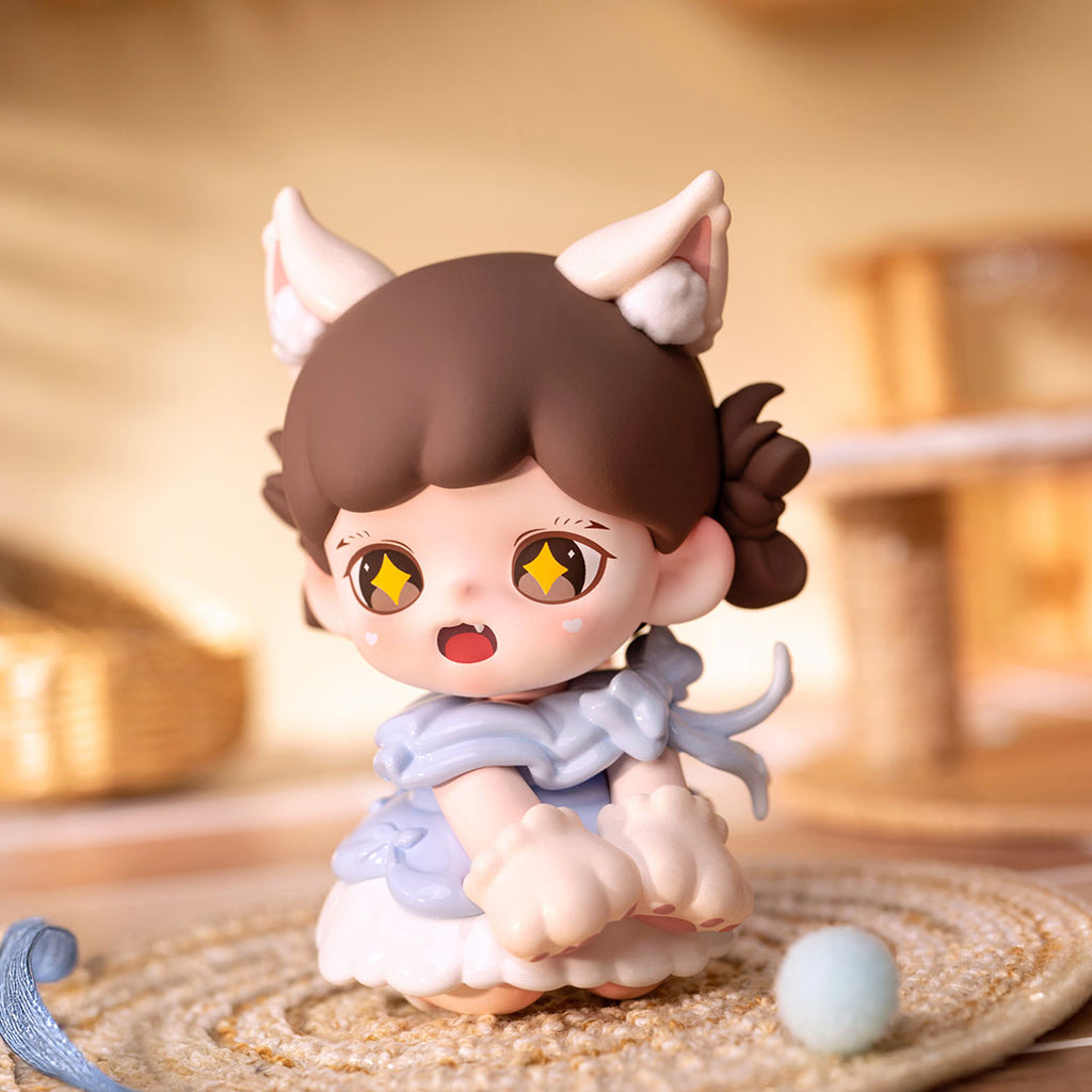 Zoraa Meow Cat Face mini series figures
