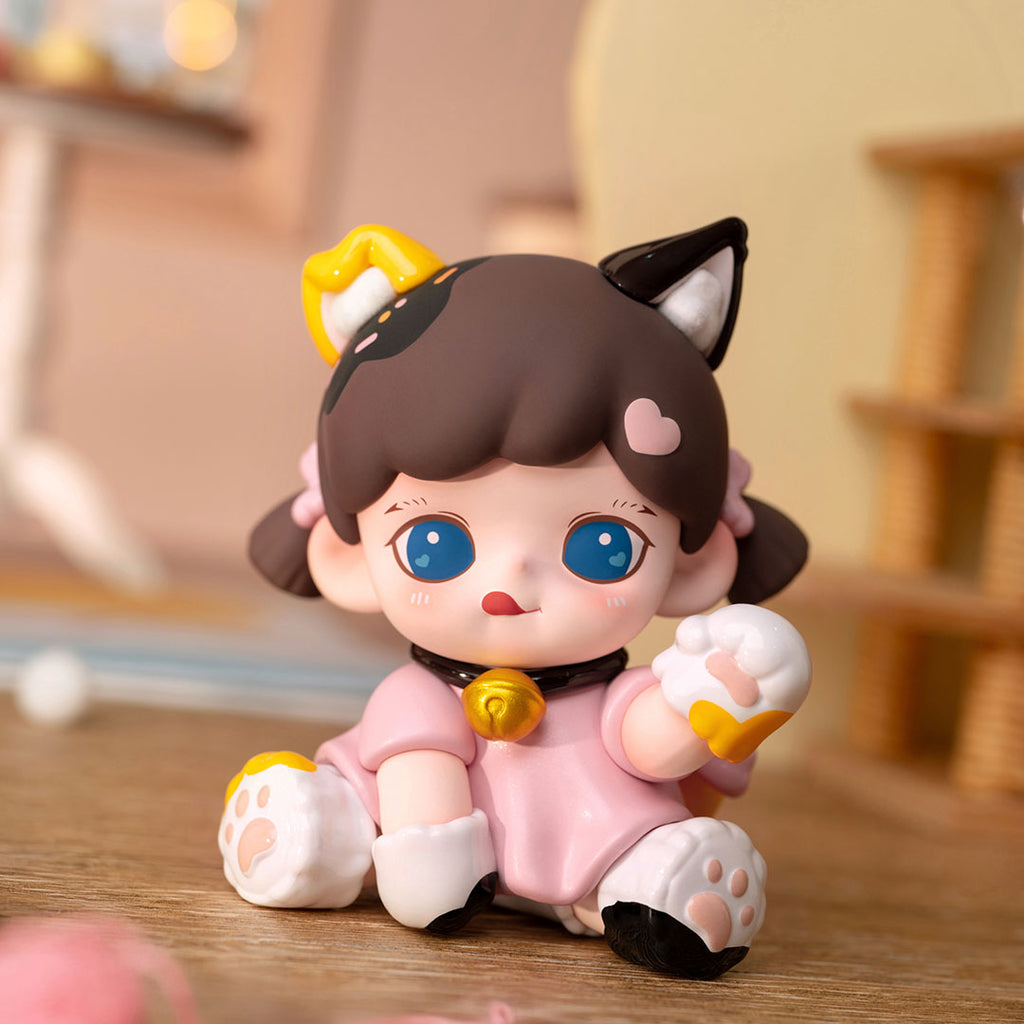 Zoraa Meow Cat Face mini series figures