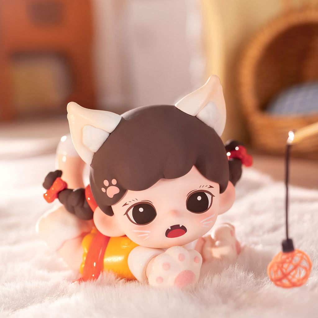 Zoraa Meow Cat Face mini series figures