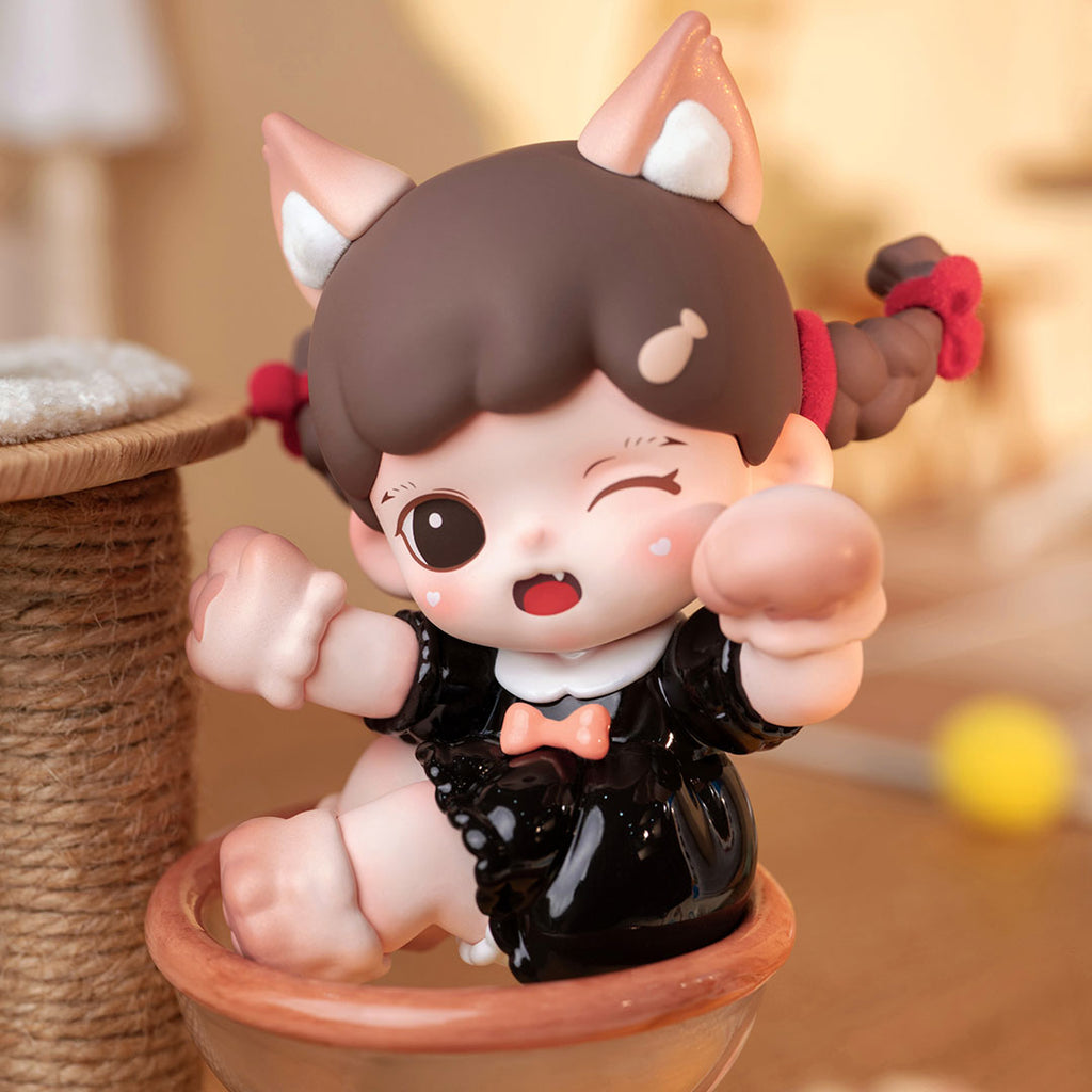 Zoraa Meow Cat Face mini series figures