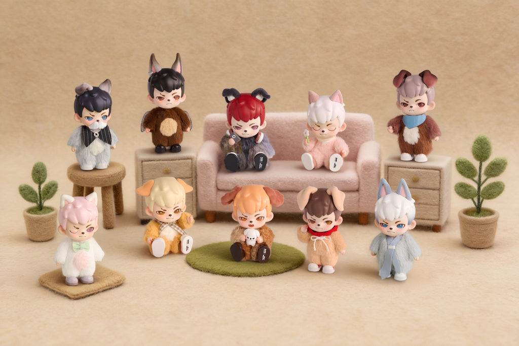 Rayan No Puppies No World series figures