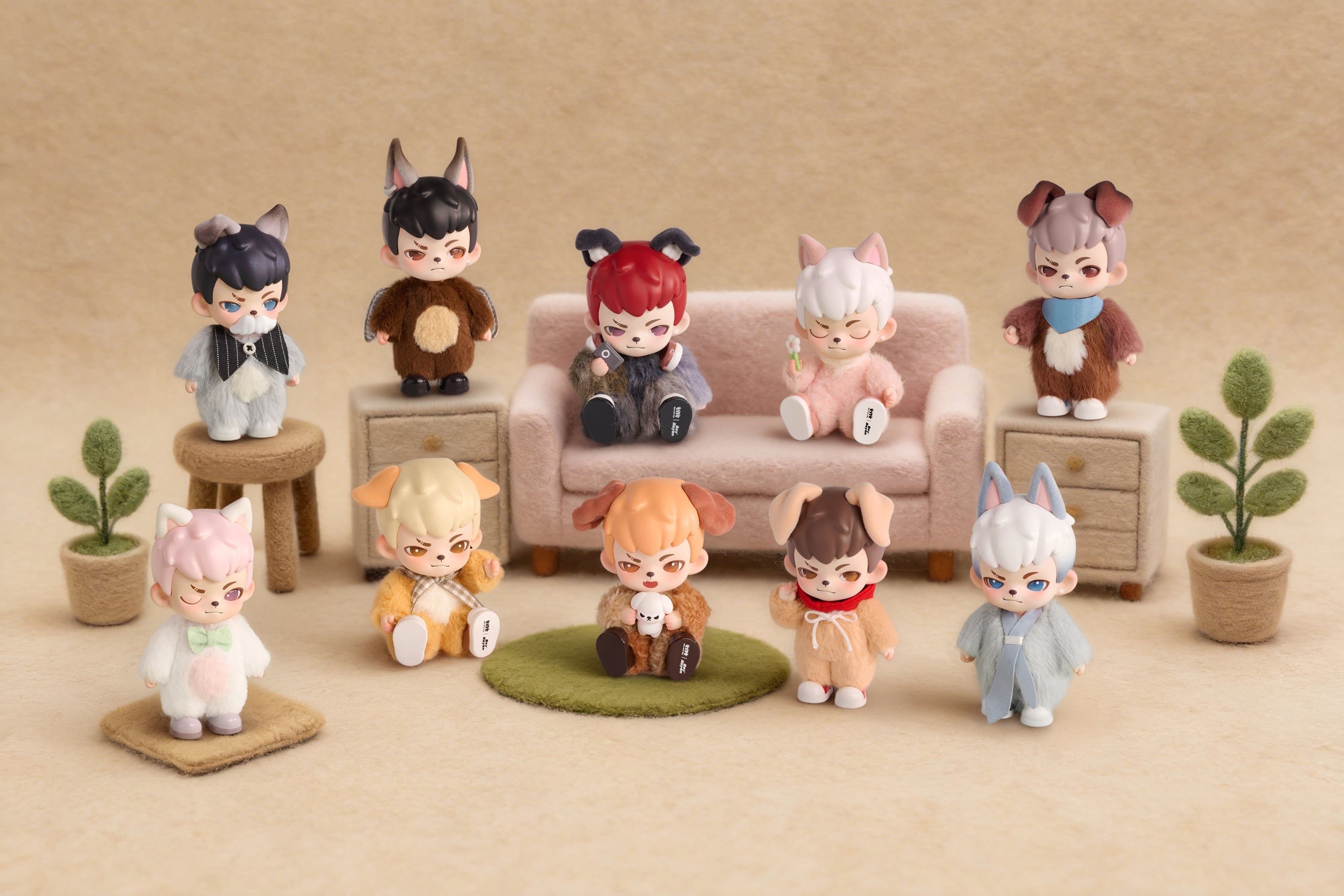 Rayan No Puppies No World series figures